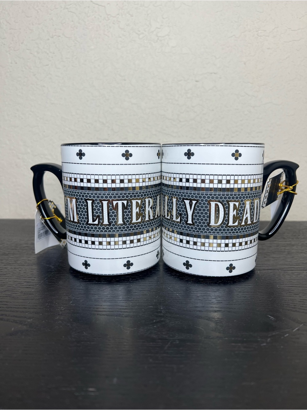 NEW Envogue Halloween Tile “I’m Literally Dead” Mug (One Mug Only)